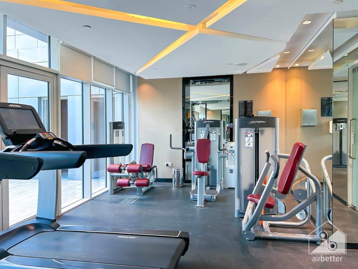 Luxury Stay At Damac Majestine With Balcony & Views Dubai Exterior photo